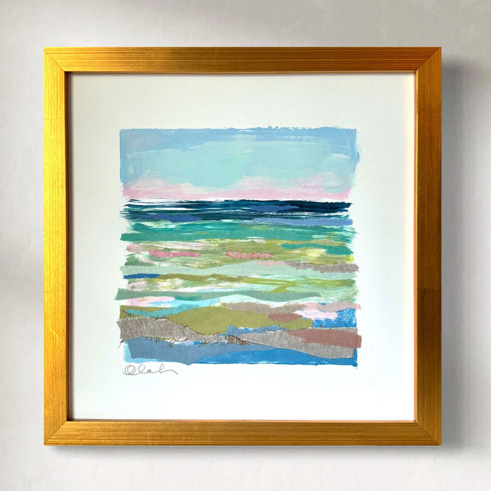 Seaglass Sea 3 - Original Painting