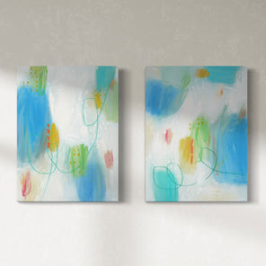 Sea Level 12 and 13 (Diptych)