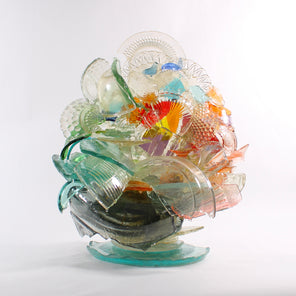 Even the Sparrow - Glass Sculpture *