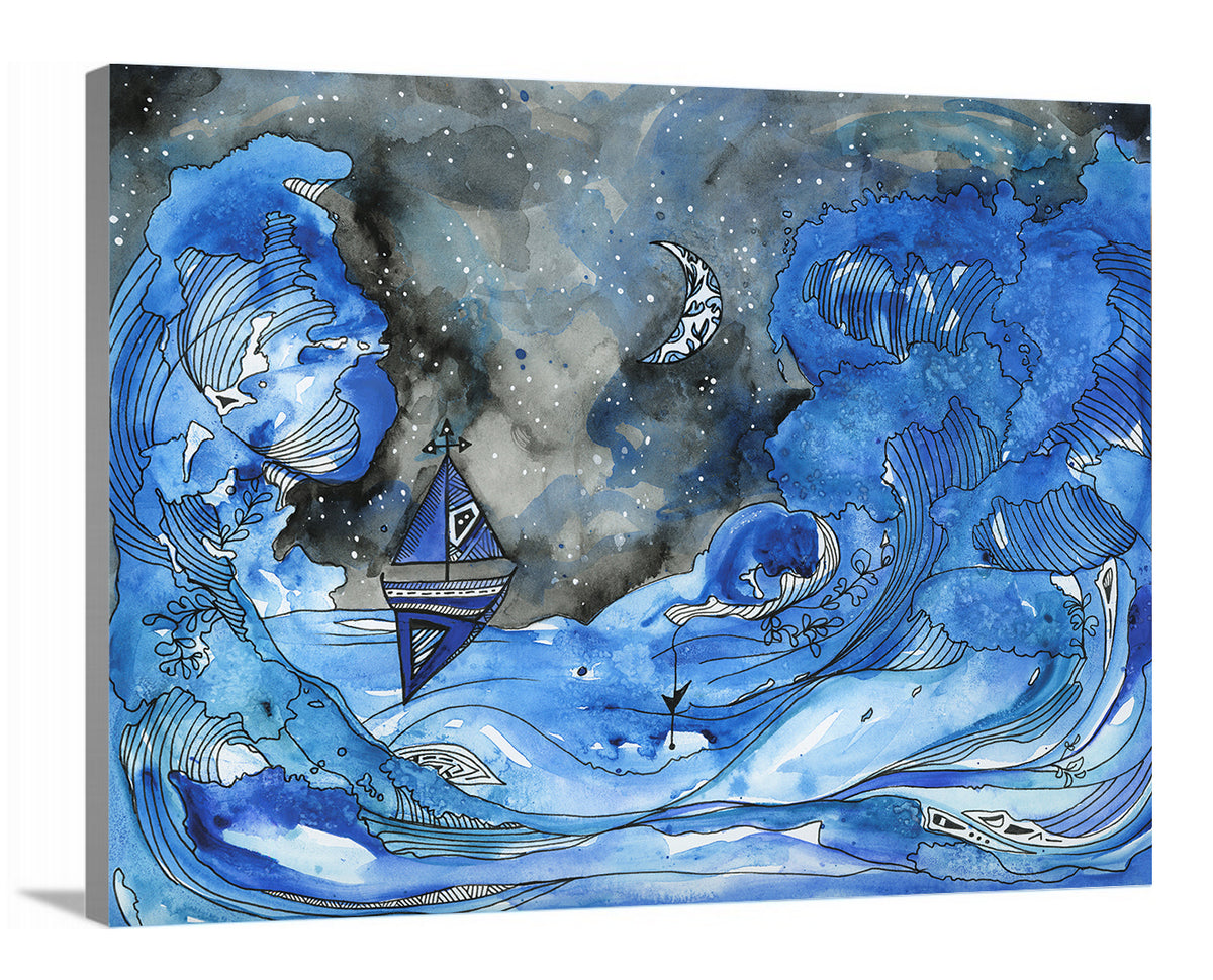 Storm - Open Edition Canvas Print