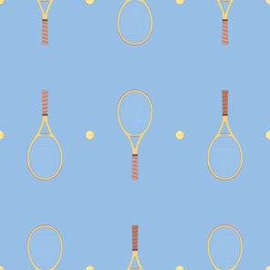 Tennis Cornflower Wallpaper