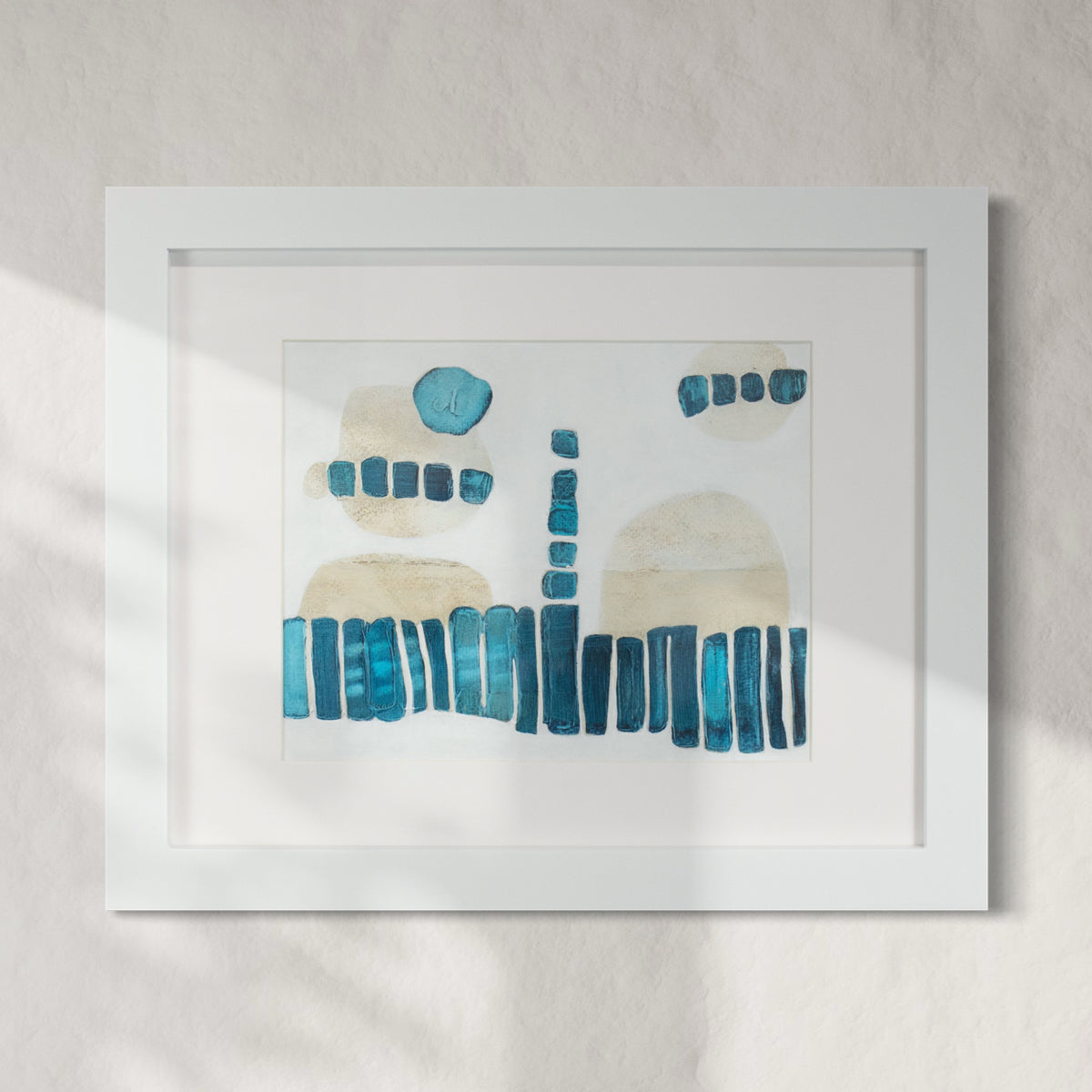 Plage et Dunes III - Original Painting *