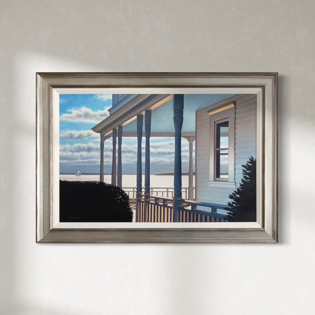 Harbor House - Original Painting