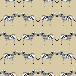 Zebras Sand Wallpaper