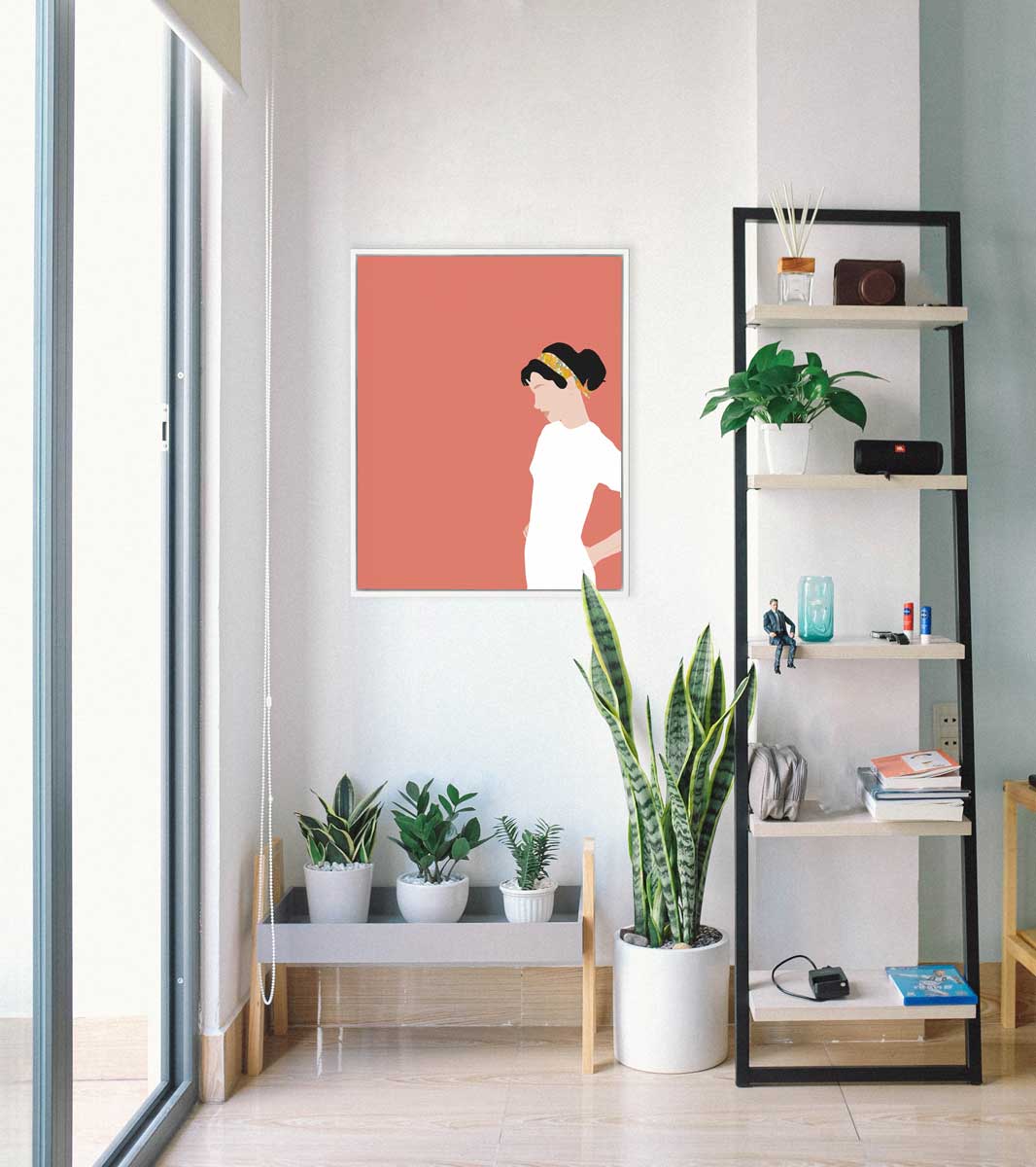 Audrey - Open Edition Canvas Print