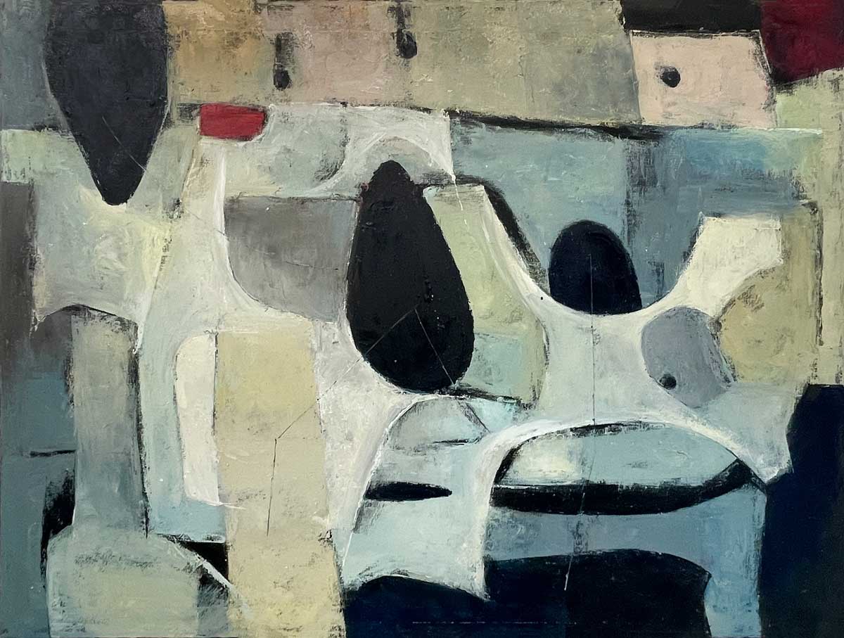 Blue Monday - Original Modern Painting
