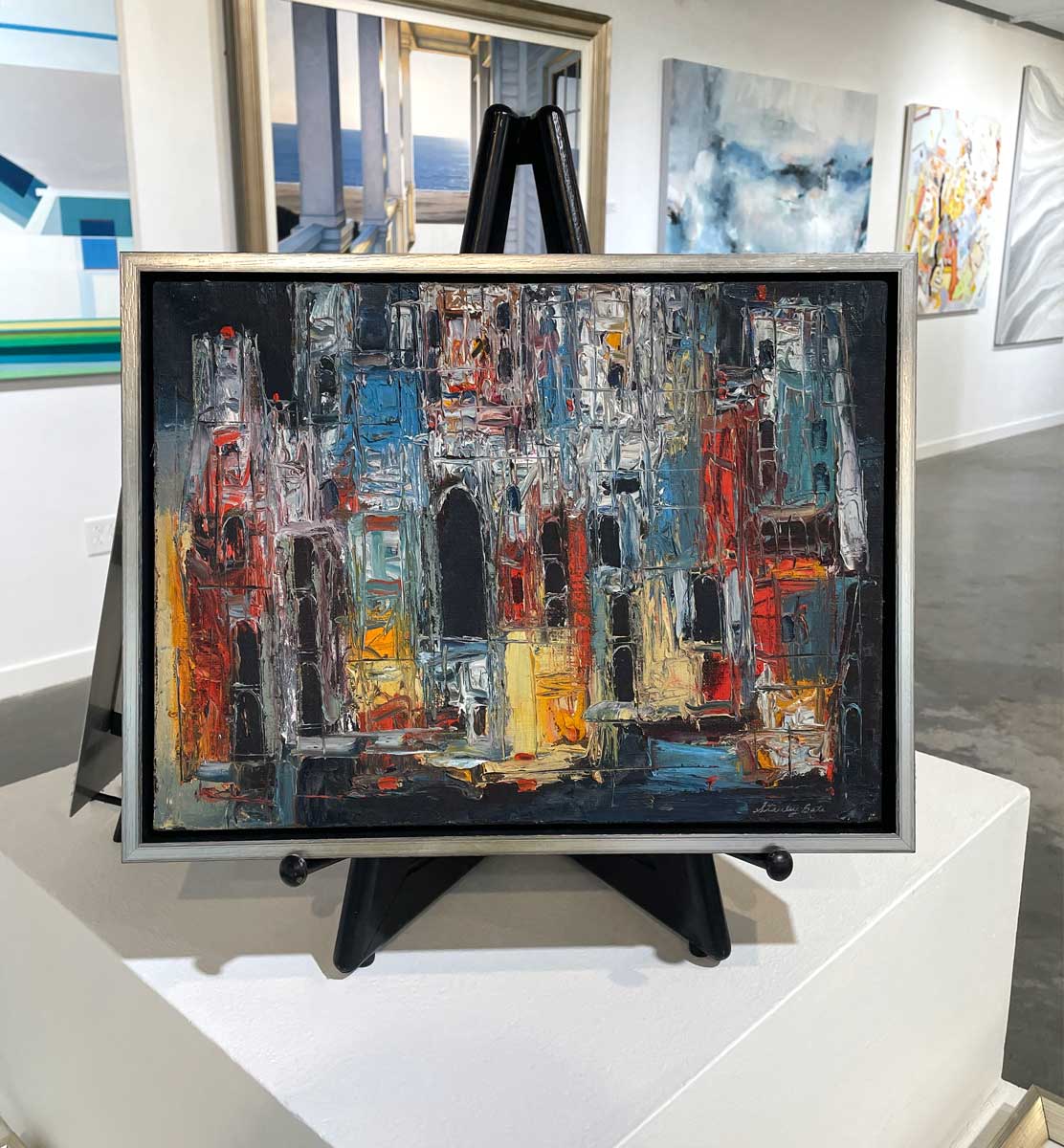 Composition Urbaine - Original Modern Painting