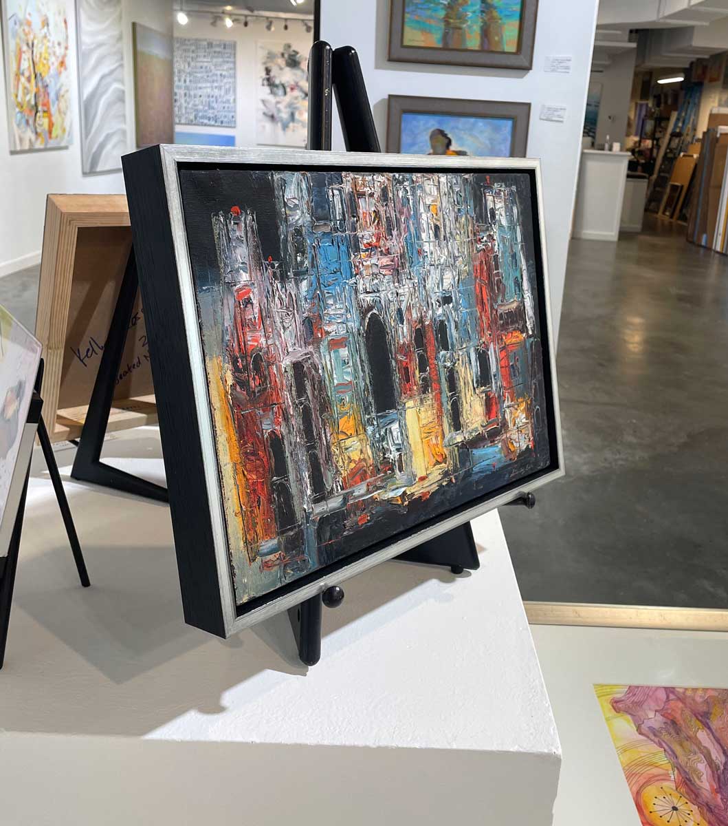 Composition Urbaine - Original Modern Painting