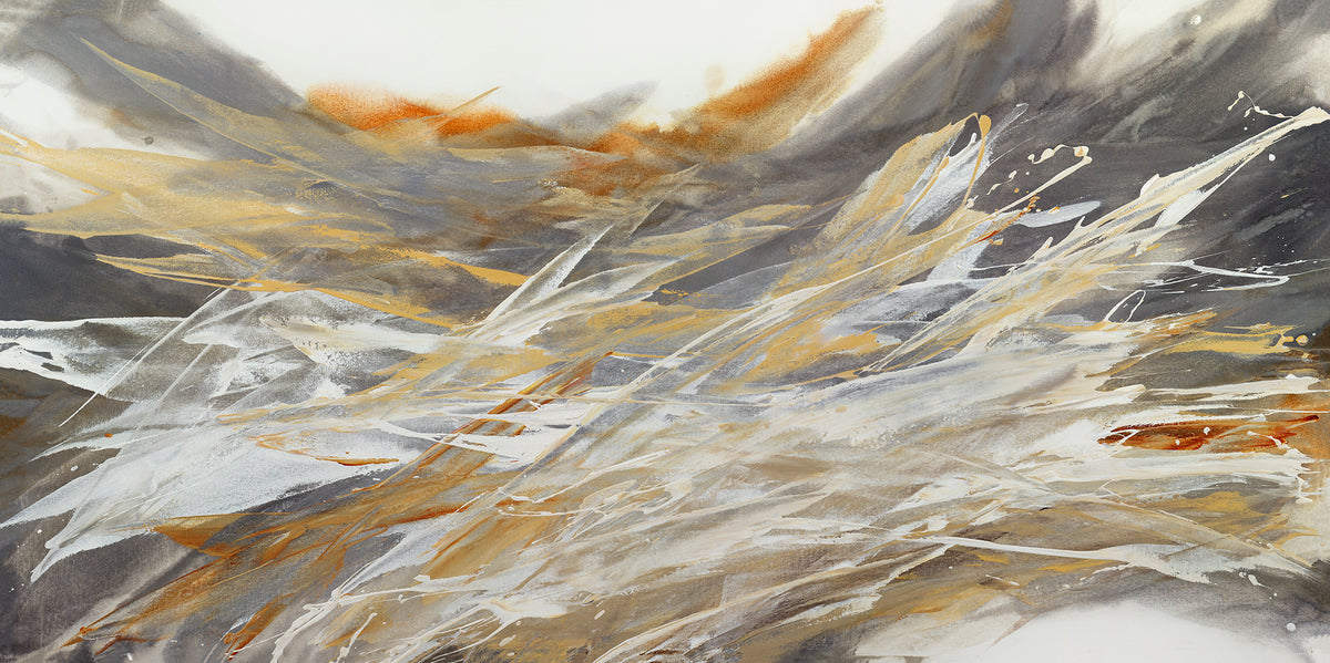 abstract painting by Teodora Guererra. 