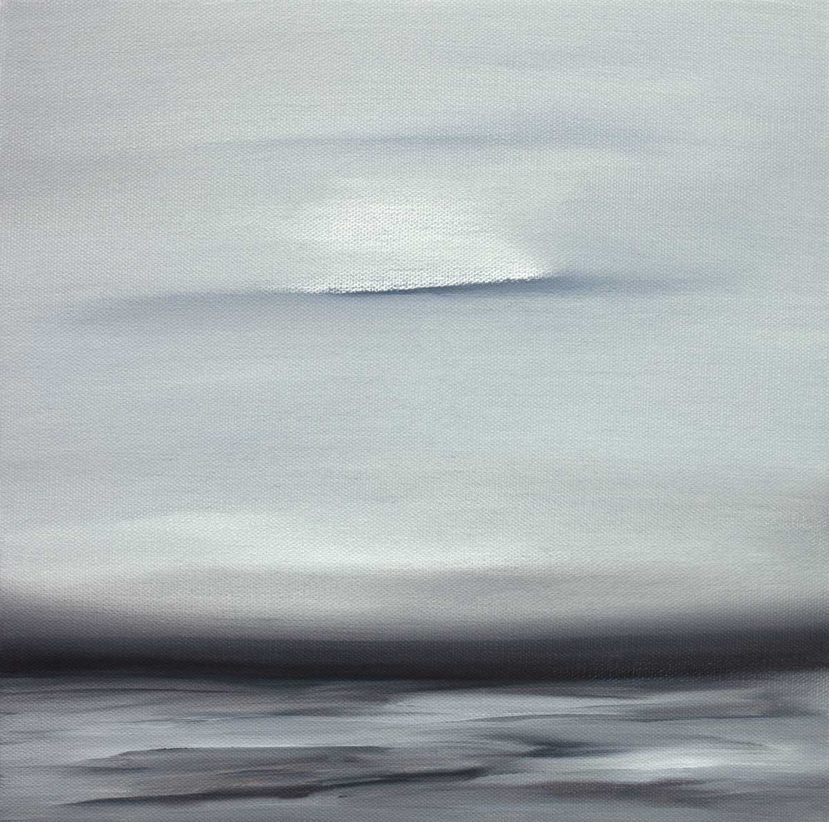 A tonal grey and black print by Tony Iadicicco.