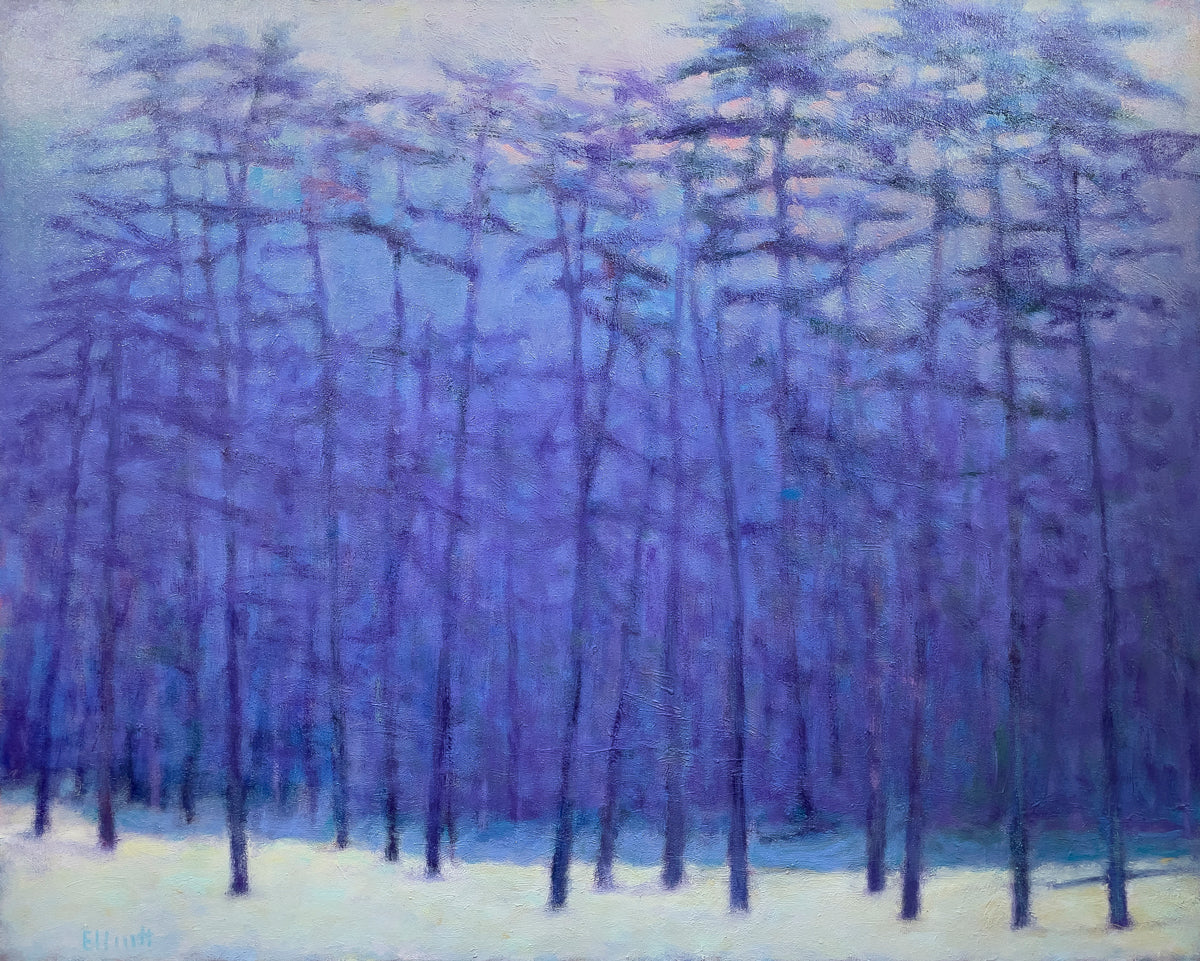 Haze in the Forest - Original Painting