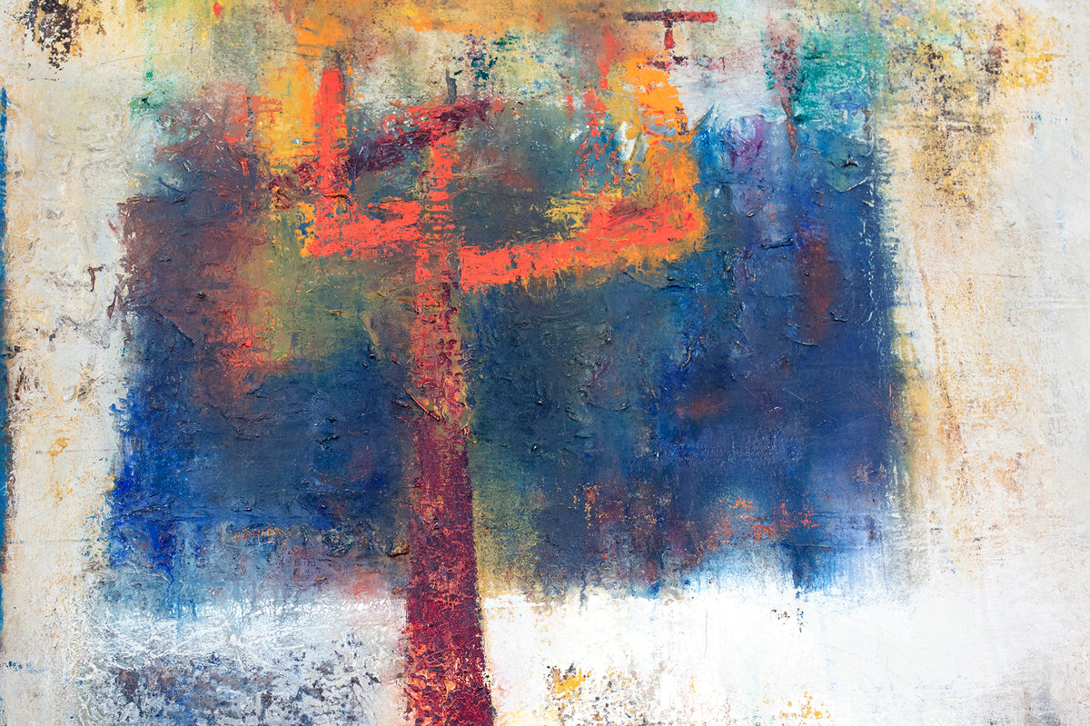 Helvetic Landscape - Original Modern Painting *