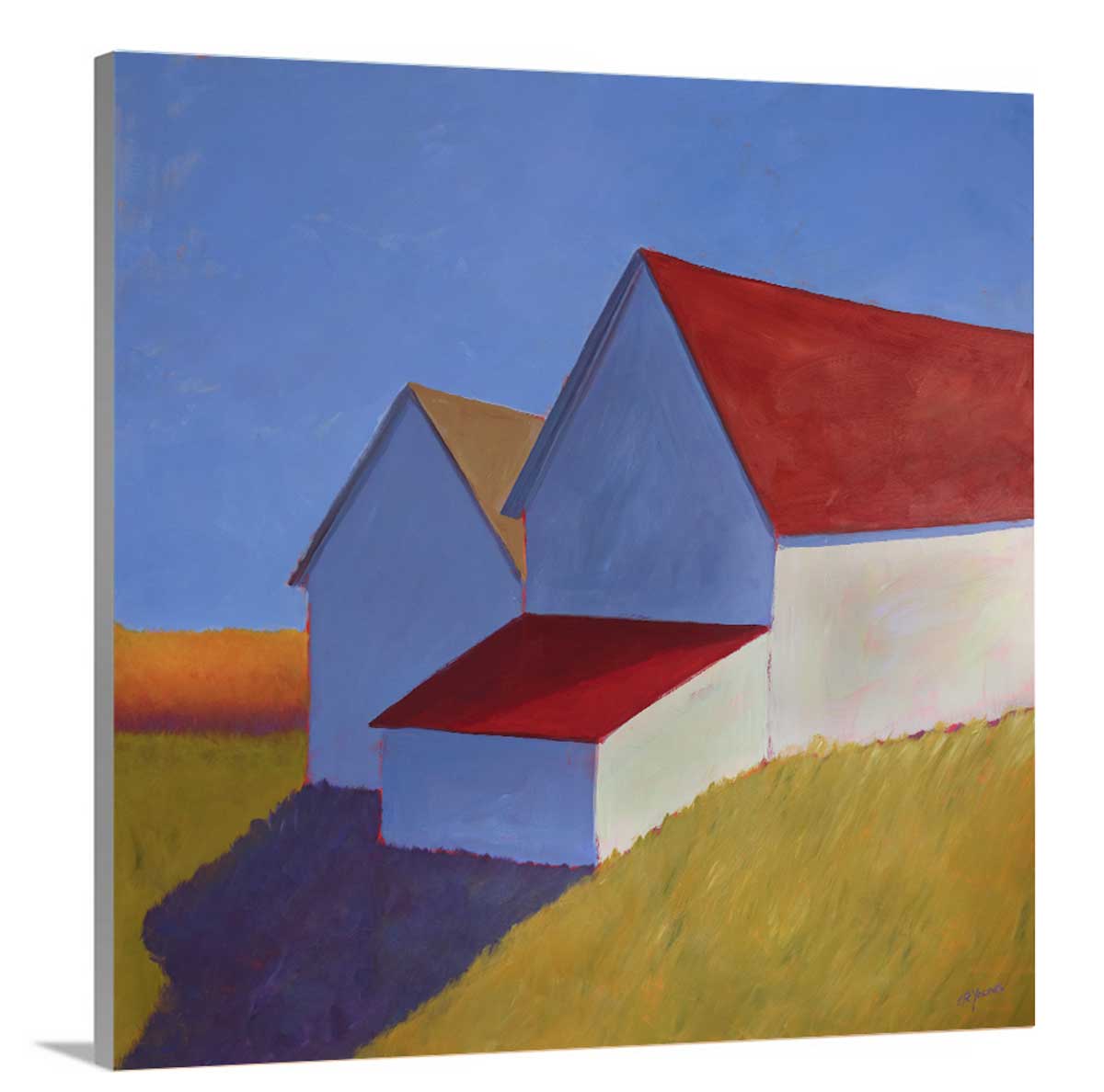 Hillside Pasture - Open Edition Canvas Print