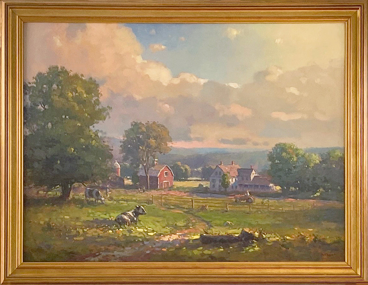 New England Farm - Original Painting *