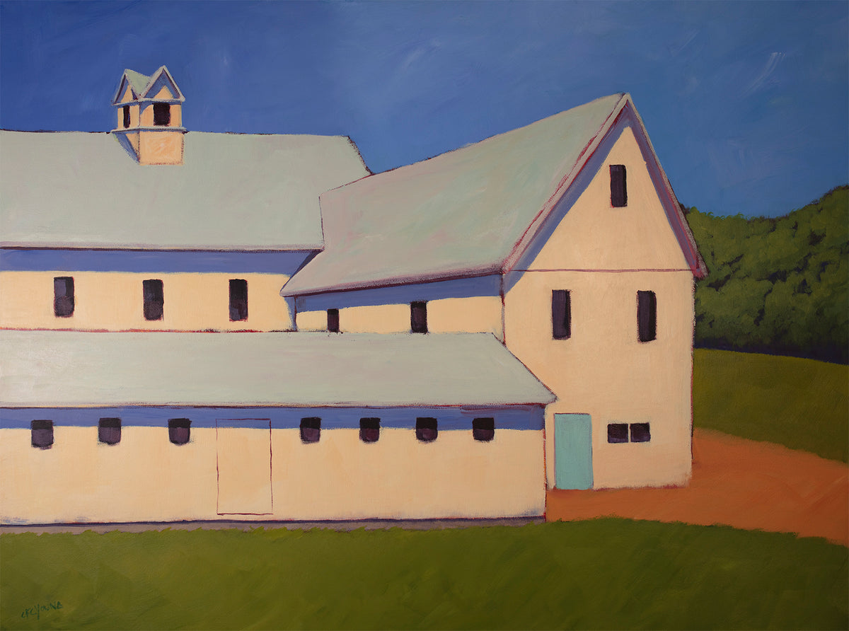 Lemax Dairy Farm - Original Painting