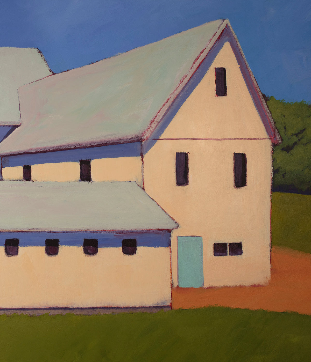 Lemax Dairy Farm - Original Painting