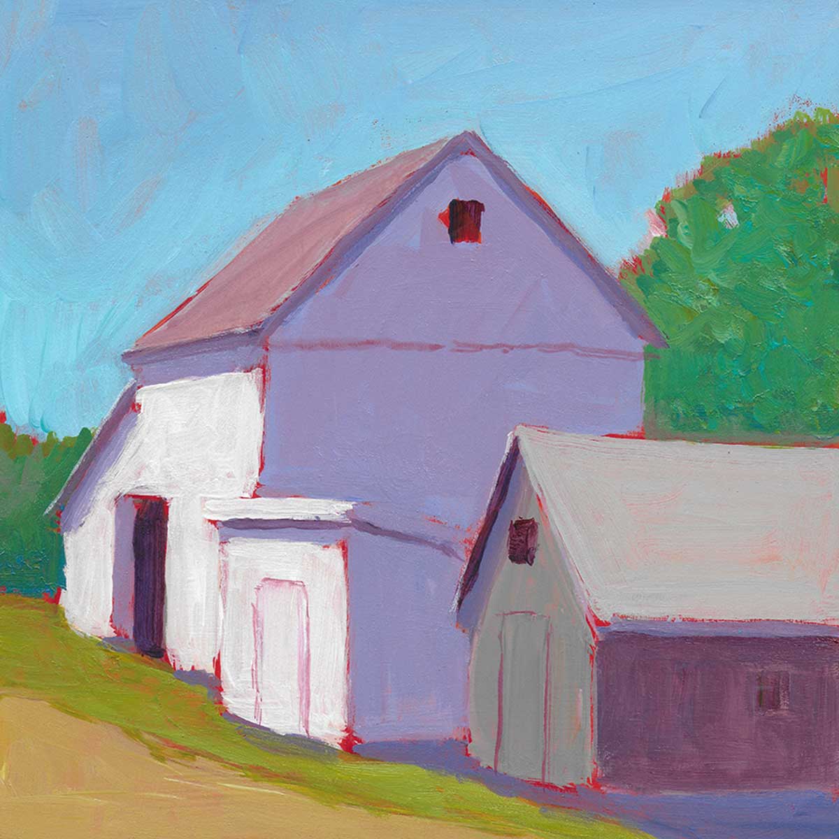 Lewin Barns - Original Painting