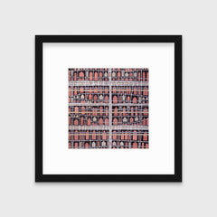 Little Pink Huts - Open Edition Paper Print