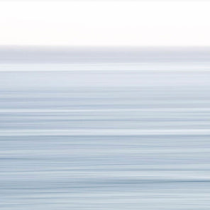 A light blue abstract coastal photograph by Tori Gagne. 