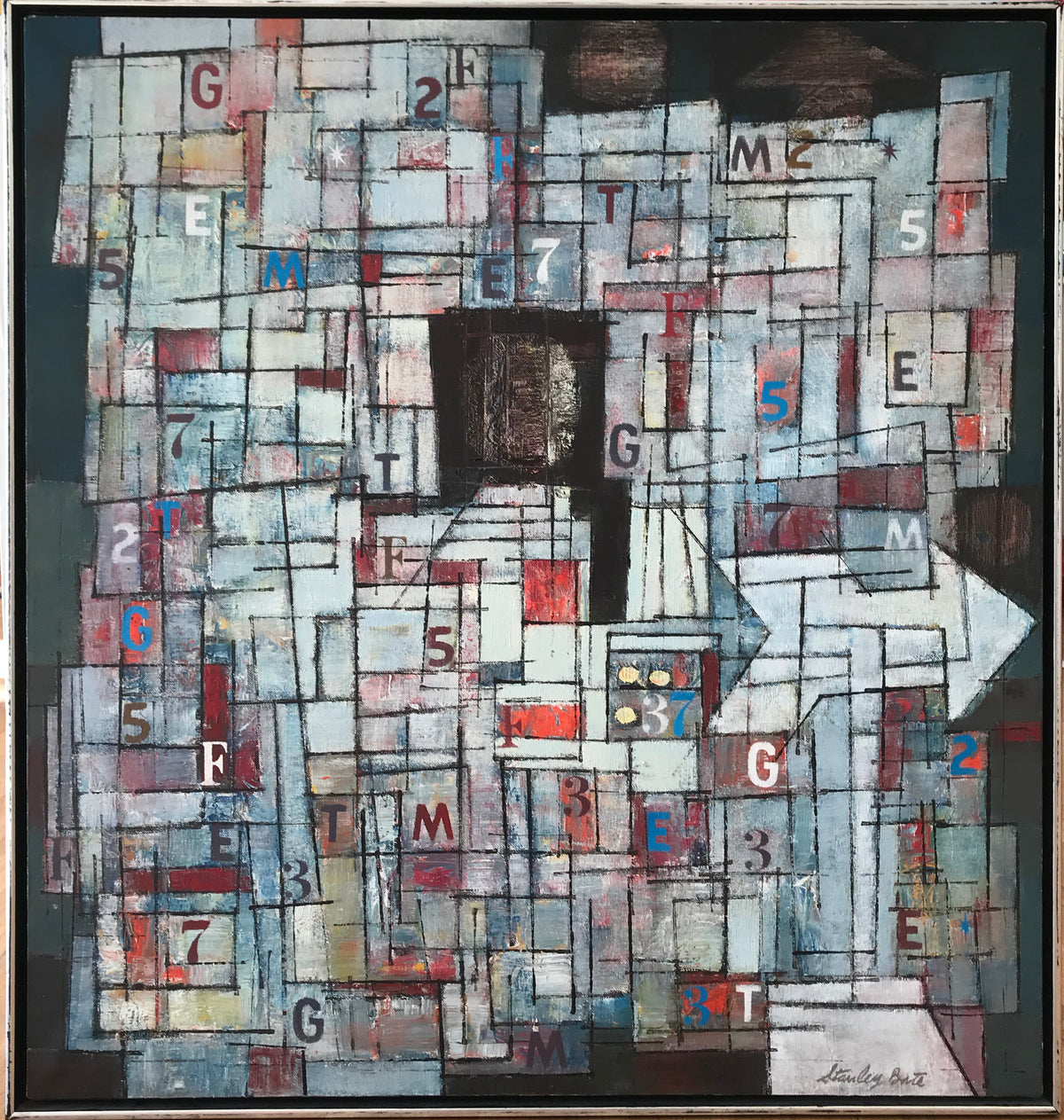 Newstand - Original Modern Painting *