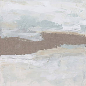 A cool neutral abstract painting by Julia Contacessi. 
