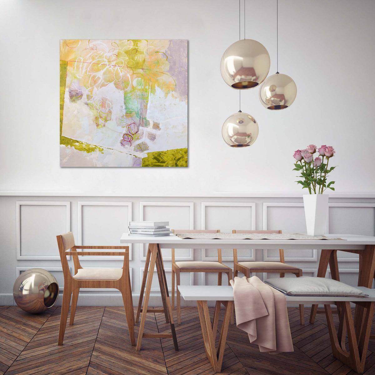 Romance Novel - Original Painting