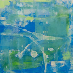 Study in Greens and Blues #3 - Open Edition Print