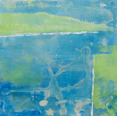 Study in Greens and Blues #4 - Open Edition Print