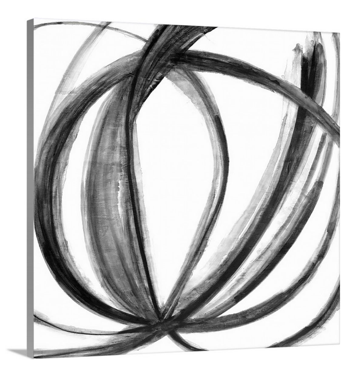 A print of Mary Gaspar's painting, Tulip Cell, on canvas.