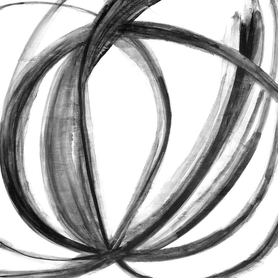 A print of Mary Gaspar's abstract painting, Tulip Cell.