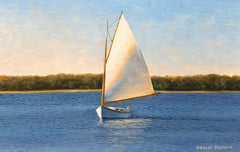 White Sailboat - Limited Edition Print