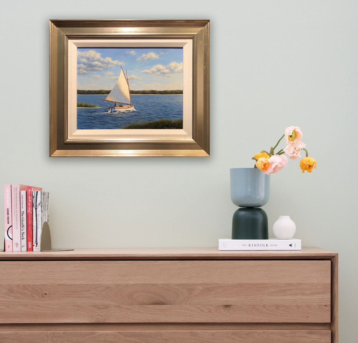 Sailing Out to the Bay - Original Painting