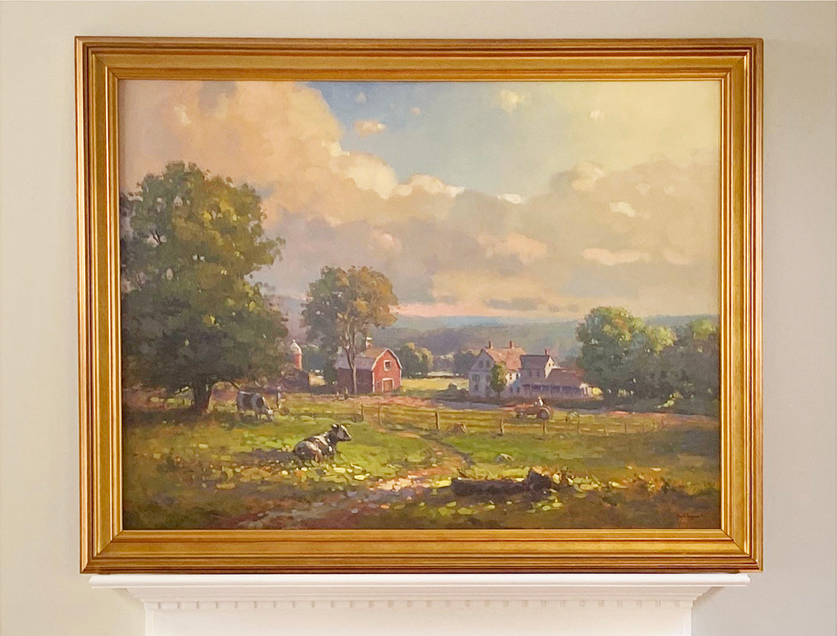 New England Farm - Original Painting *