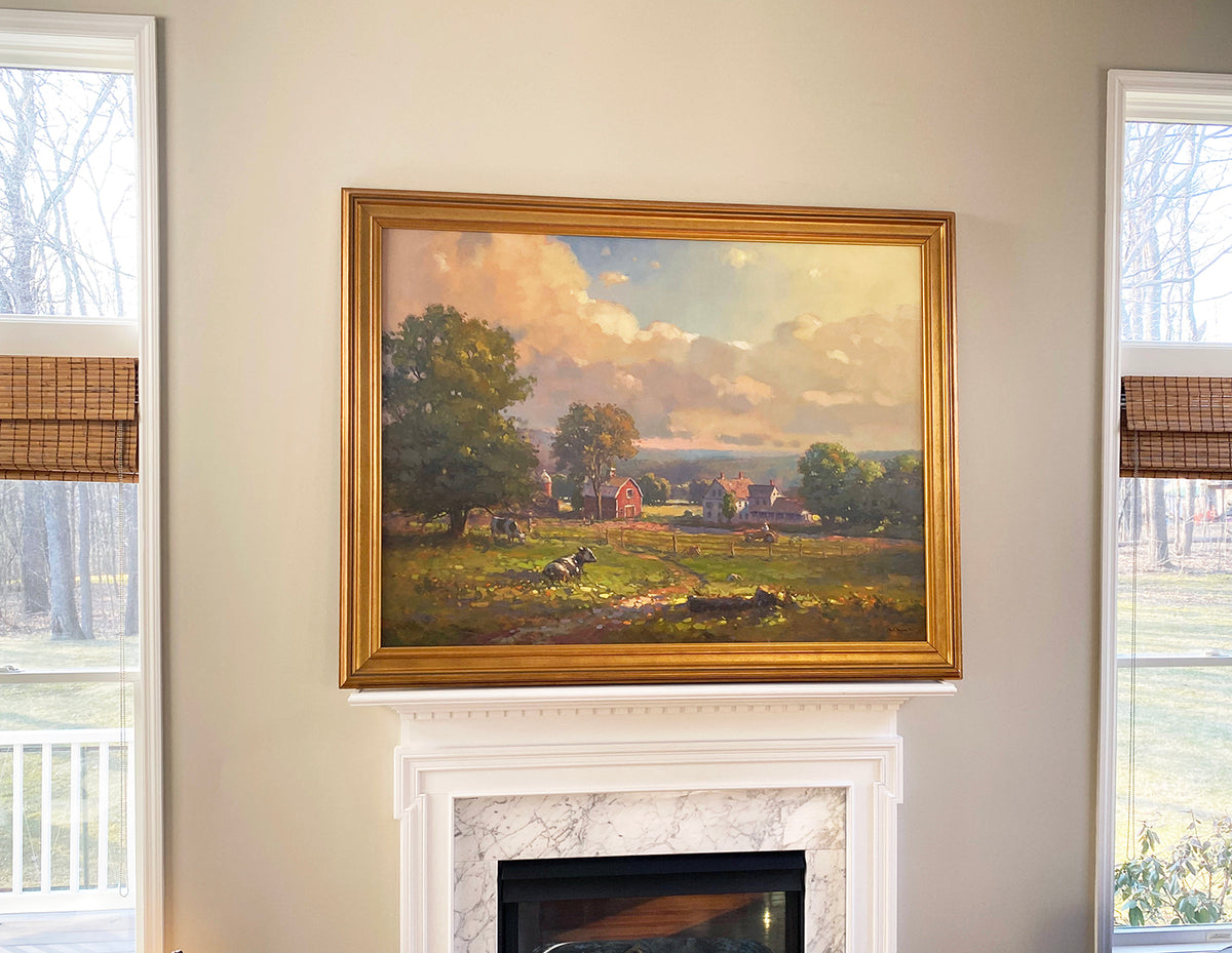 New England Farm - Original Painting *